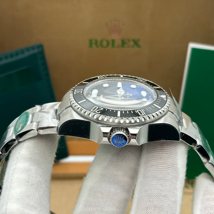 Rolex DeepSea Diver Watch – Blue Gradient Dial – Stainless Steel – Swiss Super Clone - 7263V6