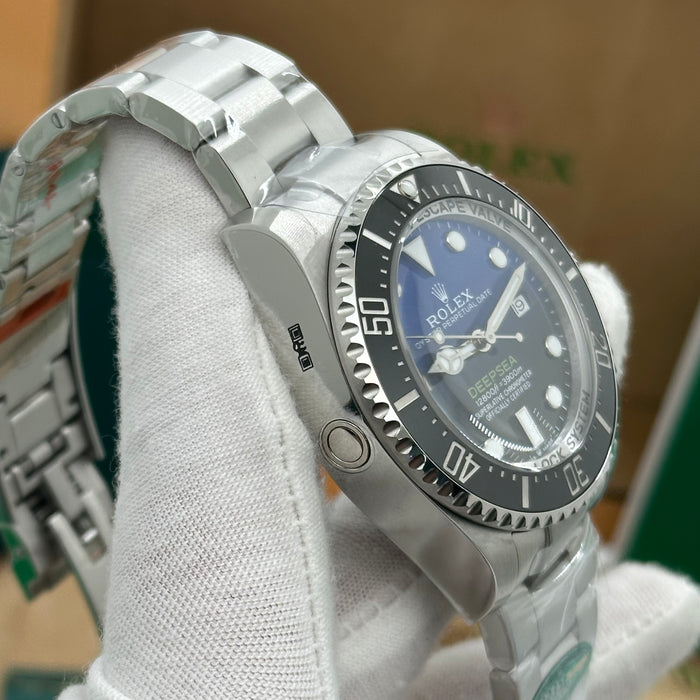 Rolex DeepSea Diver Watch – Blue Gradient Dial – Stainless Steel – Swiss Super Clone - 7263V6