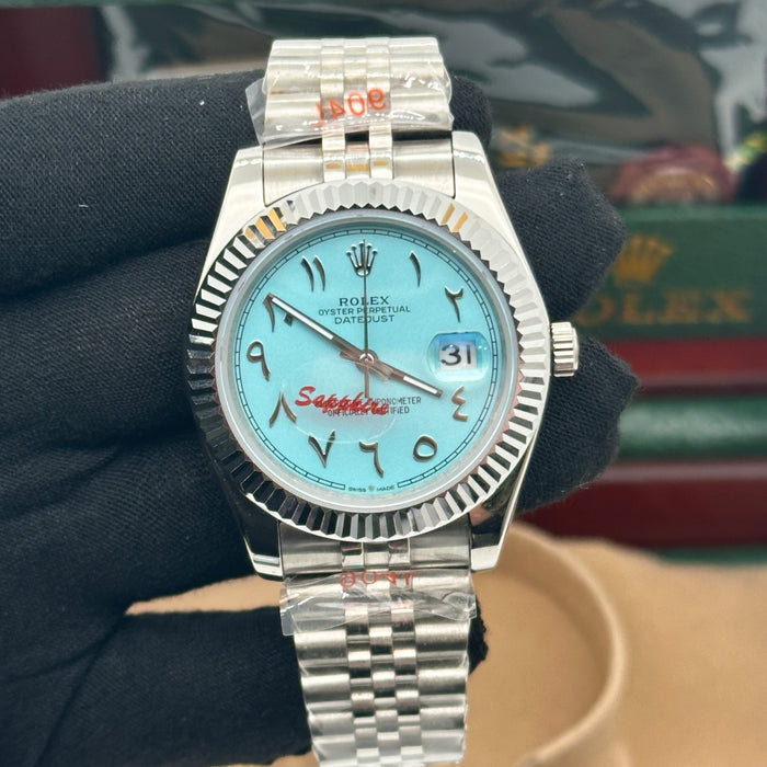 Rolex Datejust 41mm Tiffany Arabic Dial (5A+)