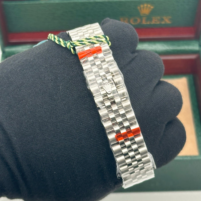 Rolex Datejust 41 mm Green Arabic Dial