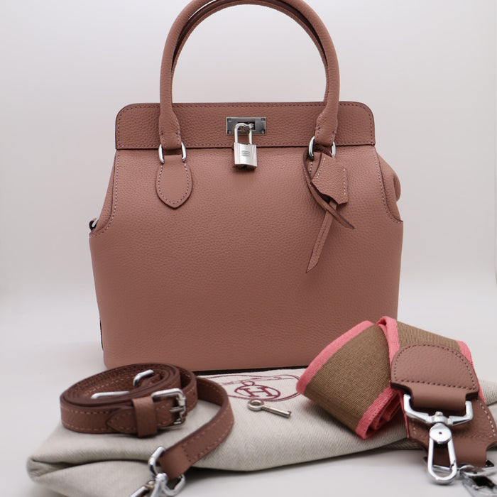 Hermès Key-Lock Genuine Leather Women Bag
