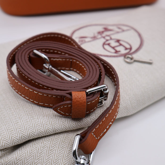 Hermès Key-Lock Genuine Leather Women Bag