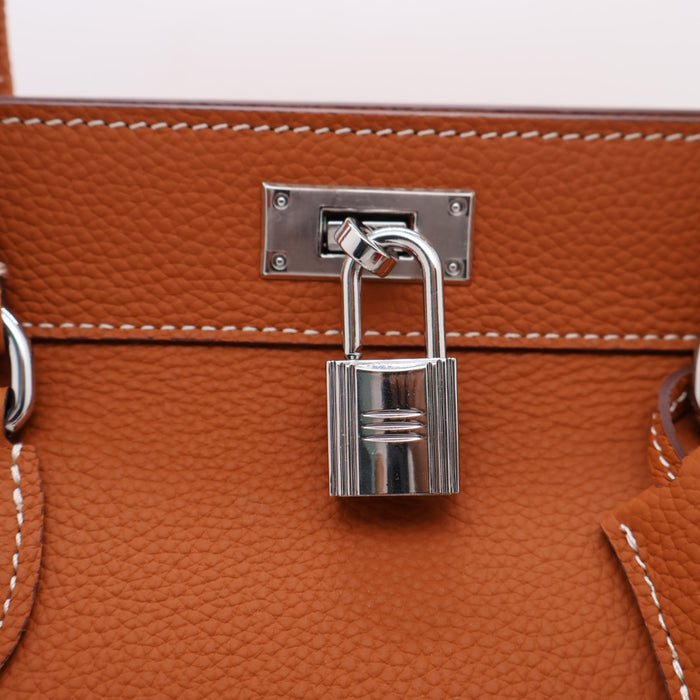 Hermès Key-Lock Genuine Leather Women Bag