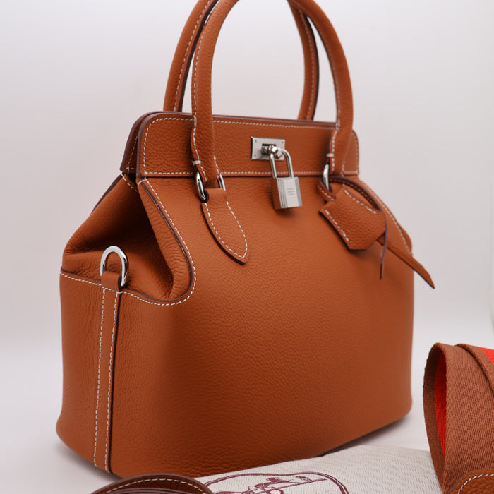 Hermès Key-Lock Genuine Leather Women Bag