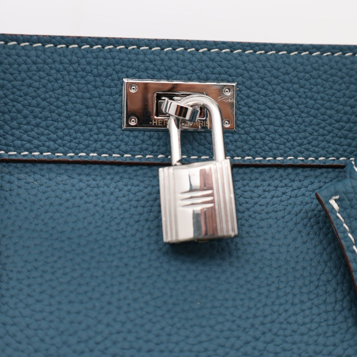 Hermès Key-Lock Genuine Leather Women Bag