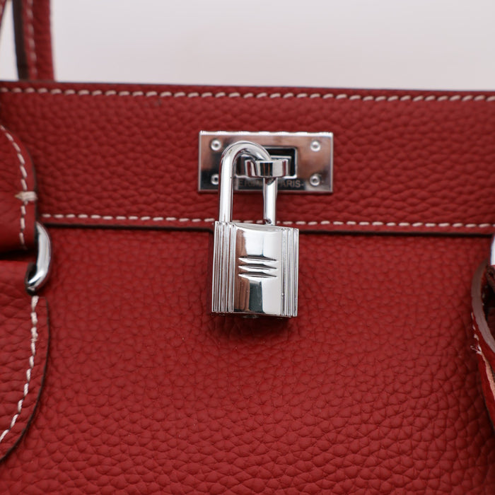 Hermès Key-Lock Genuine Leather Women Bag