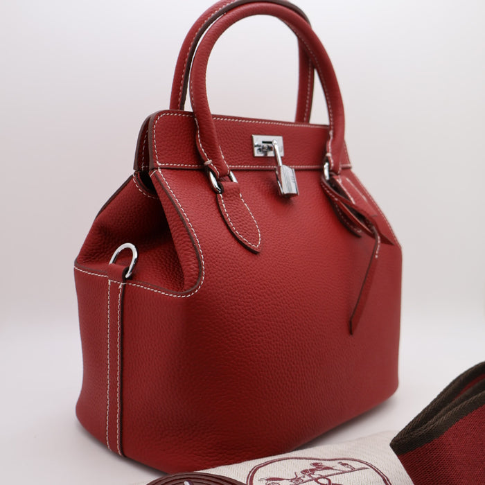 Hermès Key-Lock Genuine Leather Women Bag