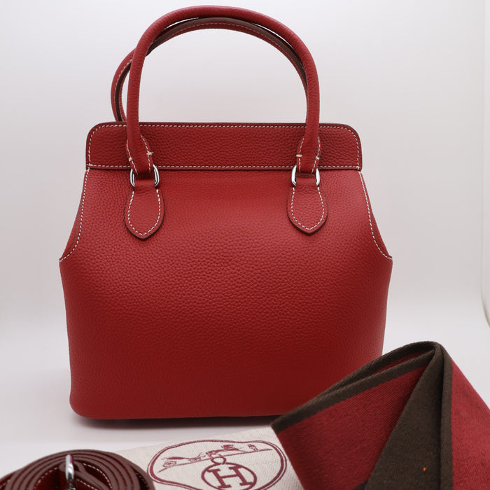 Hermès Key-Lock Genuine Leather Women Bag