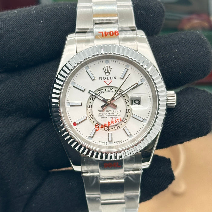 Rolex Sky-Dweller White Dial