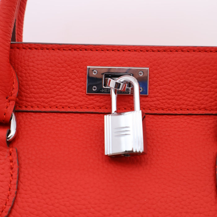 Hermès Key-Lock Genuine Leather Women Bag