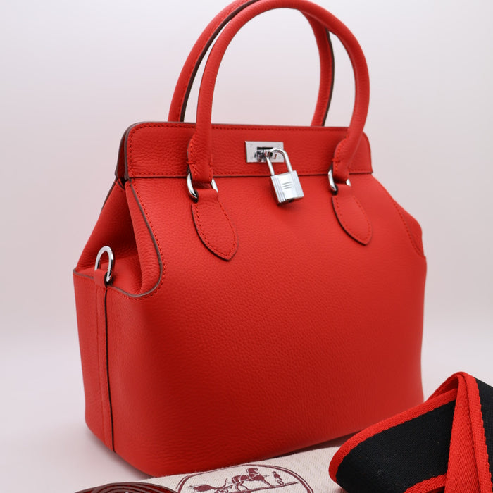 Hermès Key-Lock Genuine Leather Women Bag