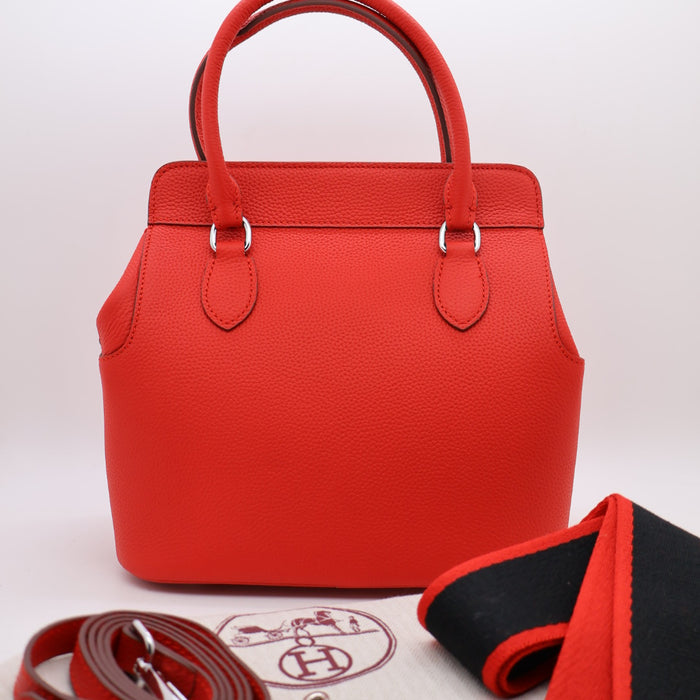 Hermès Key-Lock Genuine Leather Women Bag