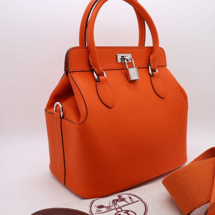 Hermès Key-Lock Genuine Leather Women Bag
