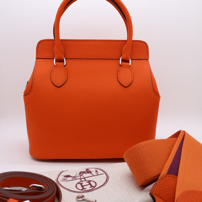 Hermès Key-Lock Genuine Leather Women Bag