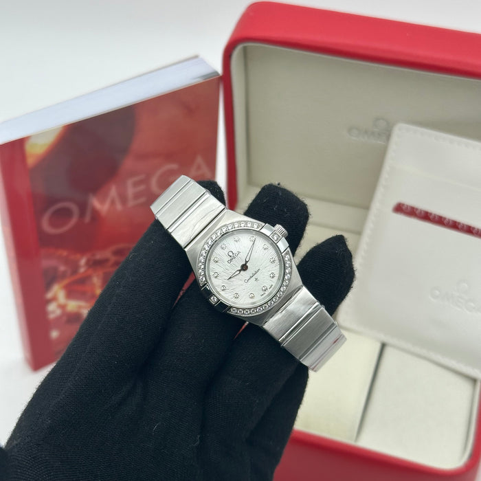 OMEGA Constellation 25mm , Steel On Steel Gray Dial