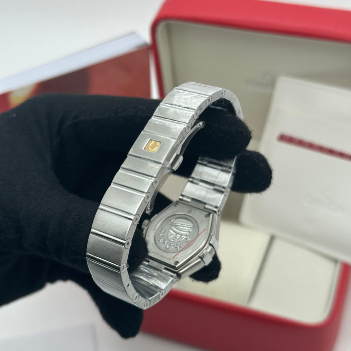 OMEGA Constellation 25mm , Steel On Steel Gray Dial