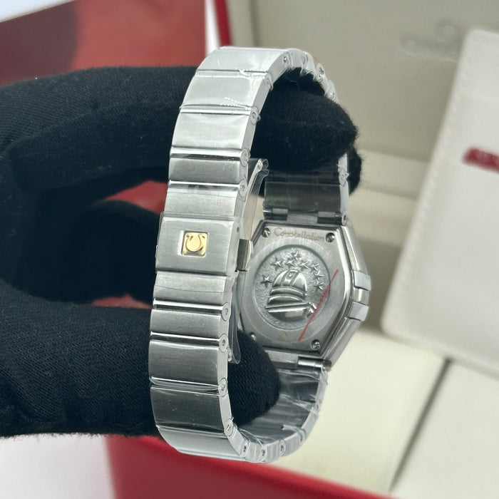 OMEGA Constellation 25mm , Steel On Steel Rose Dial