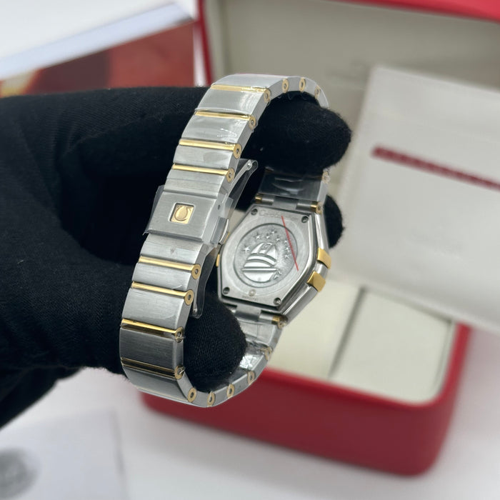 OMEGA Constellation 25mm , Two-tone Purple Dial
