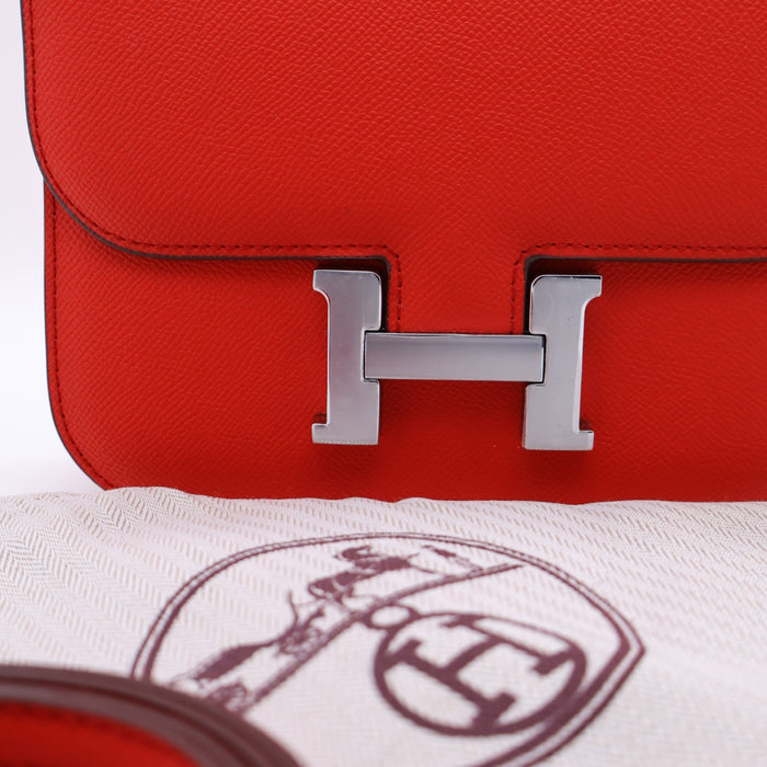 Hermès Genuine Glossy Women Cross Bag