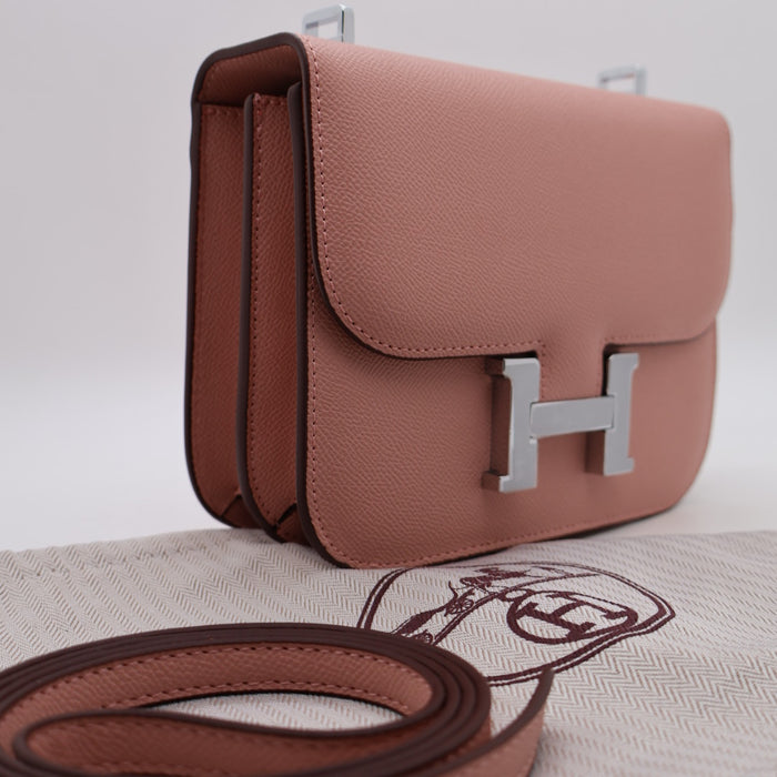 Hermès Genuine Glossy Women Cross Bag