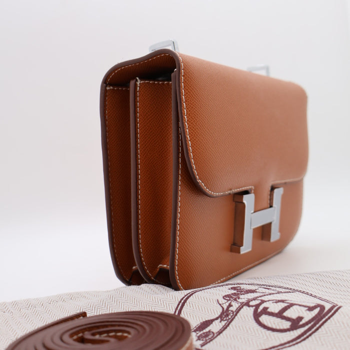 Hermès Genuine Glossy Women Cross Bag