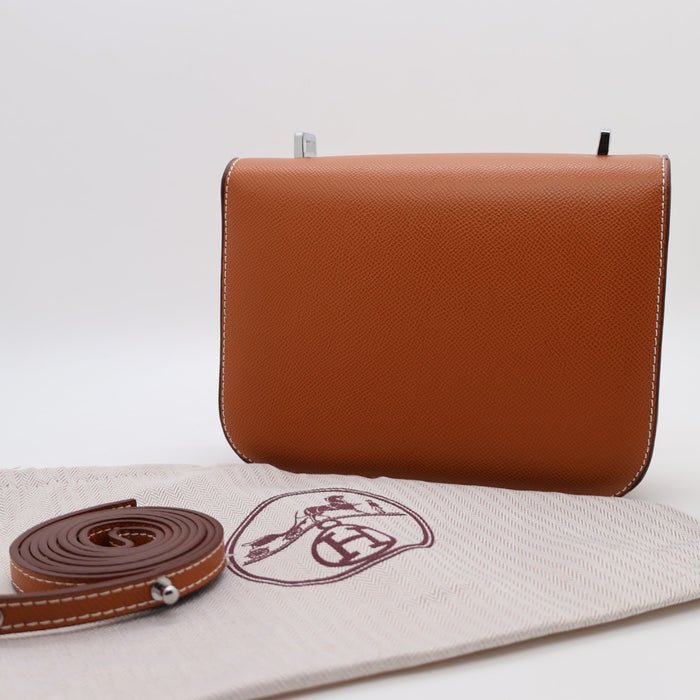 Hermès Genuine Glossy Women Cross Bag