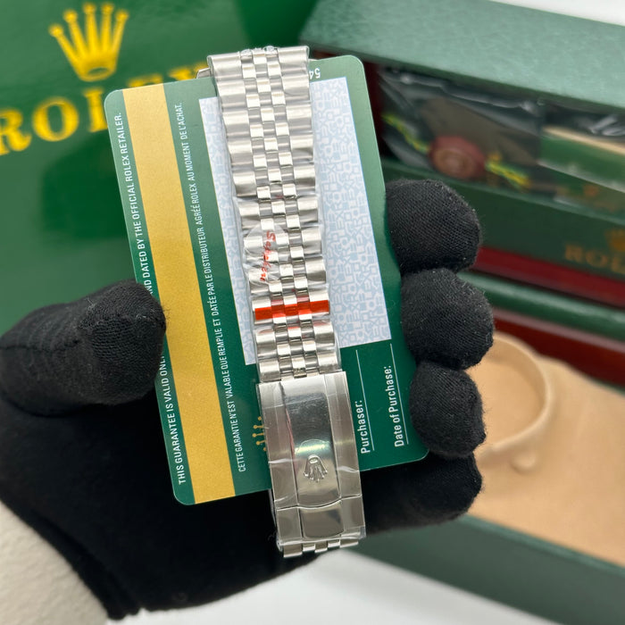Rolex Datejust 36mm Roman  Silver White Dial