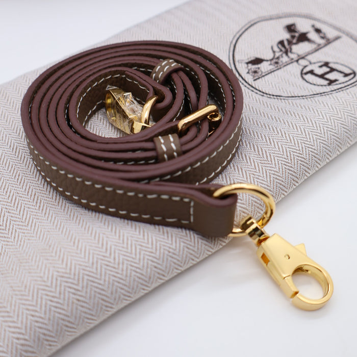 Hermes Genuine Leather Gold Lock Women Bag