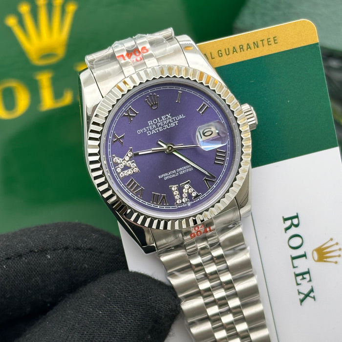 Rolex Datejust 36mm Roman Purple Dial