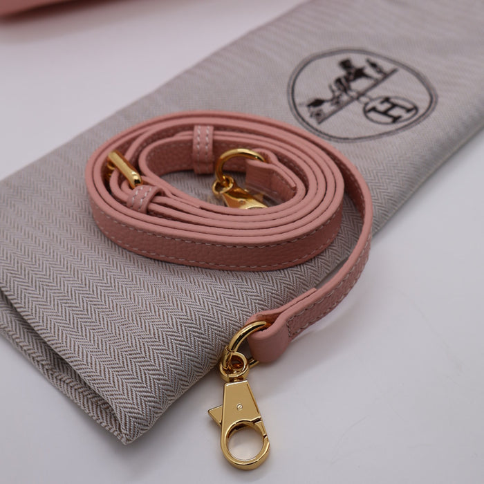 Hermes Genuine Leather Gold Lock Women Bag