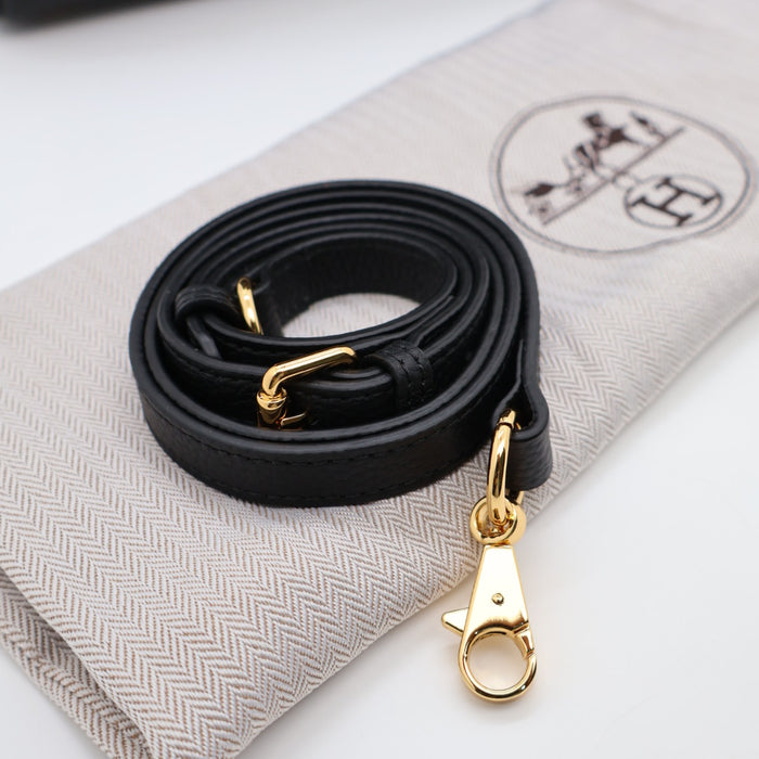 Hermes Genuine Leather Gold Lock Women Bag