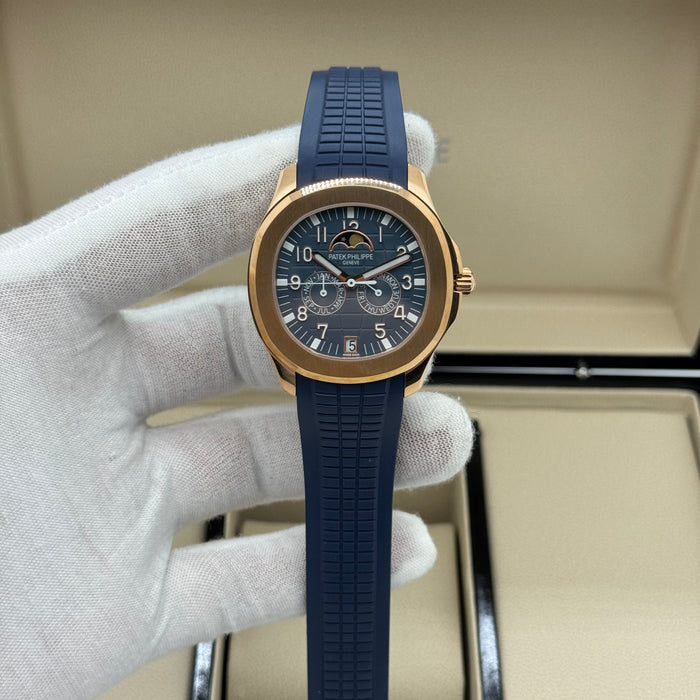 Patek Philippe Aquanaut 5164R Rose Gold – Blue Dial | Swiss Super Clone 1:1