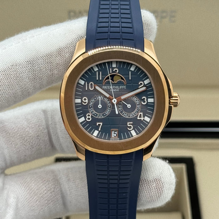 Patek Philippe Aquanaut 5164R Rose Gold – Blue Dial | Swiss Super Clone 1:1