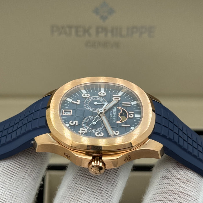 Patek Philippe Aquanaut 5164R Rose Gold – Blue Dial | Swiss Super Clone 1:1