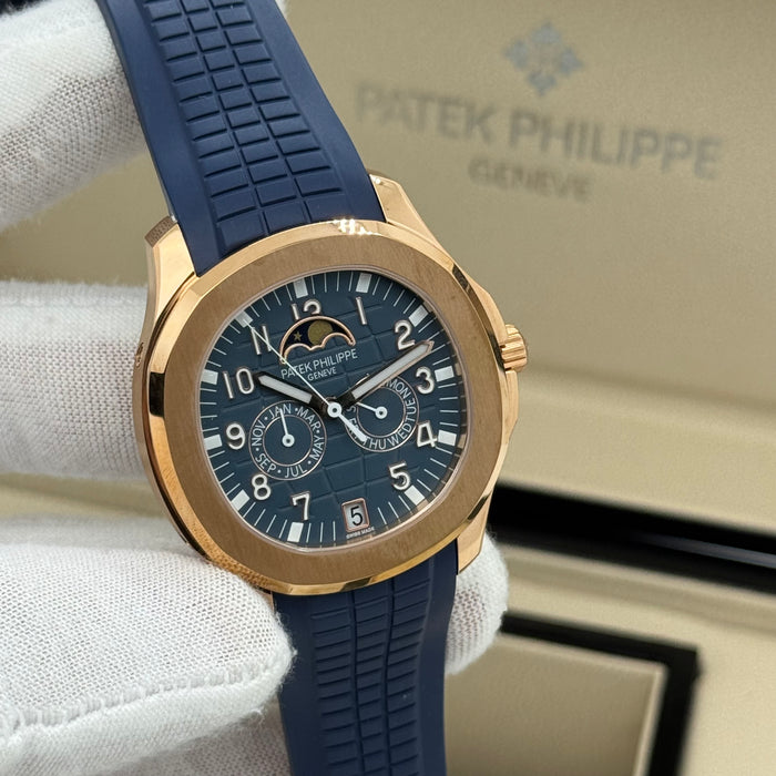 Patek Philippe Aquanaut 5164R Rose Gold – Blue Dial | Swiss Super Clone 1:1