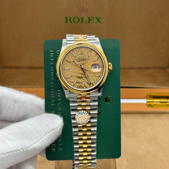 Rolex Oyster Perpetual Datejust 36 Two-Tone – Champagne Dial – Super Clone Edition