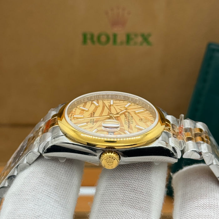 Rolex Oyster Perpetual Datejust 36 Two-Tone – Champagne Dial – Super Clone Edition