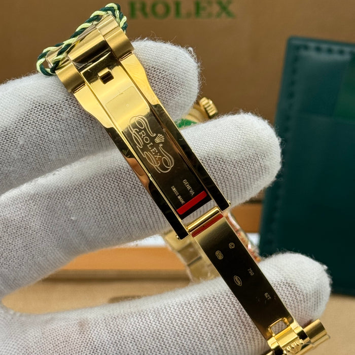 Rolex Classic Day-Date Gold Watch – White Diamond Dial – Presidential Design