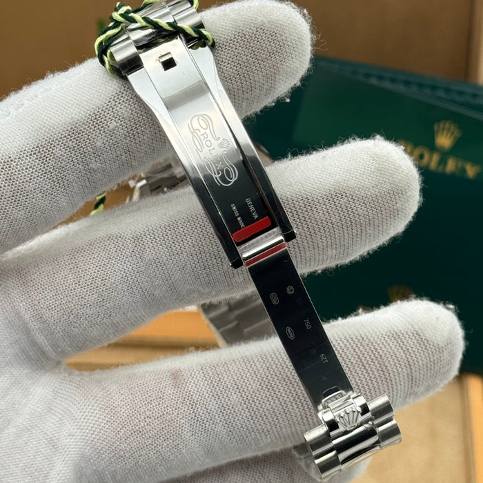 Rolex Day-Date 36MM – Pink Dial w/ Diamond Bezel (Silver Tone)