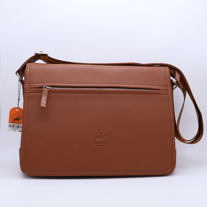 West Polo Genuine Leather Laptop Bag