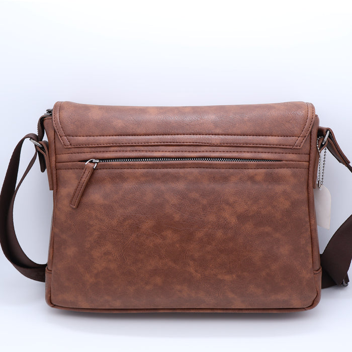 West Polo Genuine Leather Laptop Bag