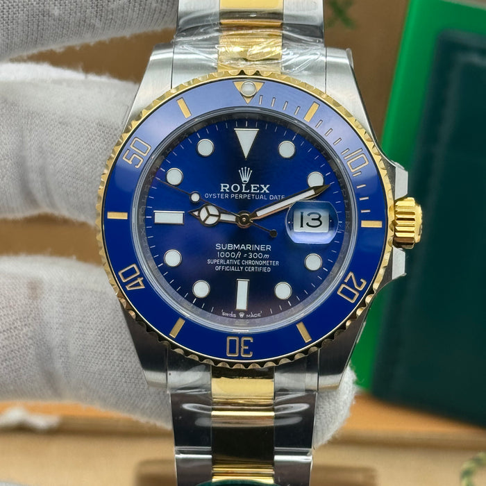 Rolex Submariner Blue Ocean Diver – Two-Tone Steel – Swiss Super Clone – Automatic 6R8697V6