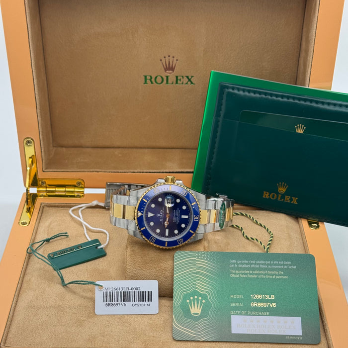 Rolex Submariner Blue Ocean Diver – Two-Tone Steel – Swiss Super Clone – Automatic 6R8697V6
