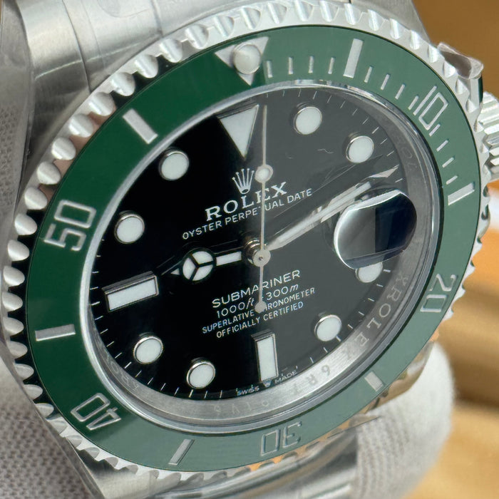 Rolex Submariner Green Bezel Diver Watch – Swiss Super Clone – Automatic – 6R7791V6