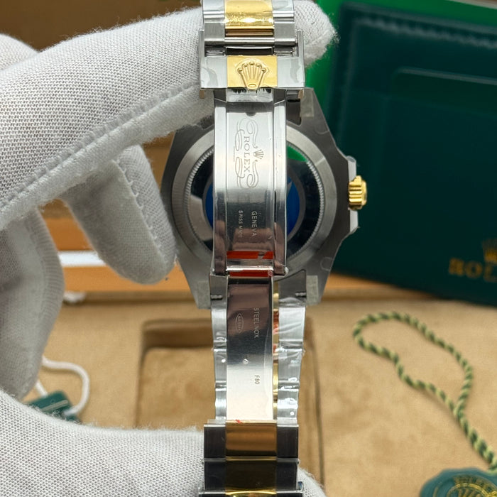 Rolex Submariner Dive Watch – Two-Tone Black Edition | Swiss Automatic - 6R8264V6