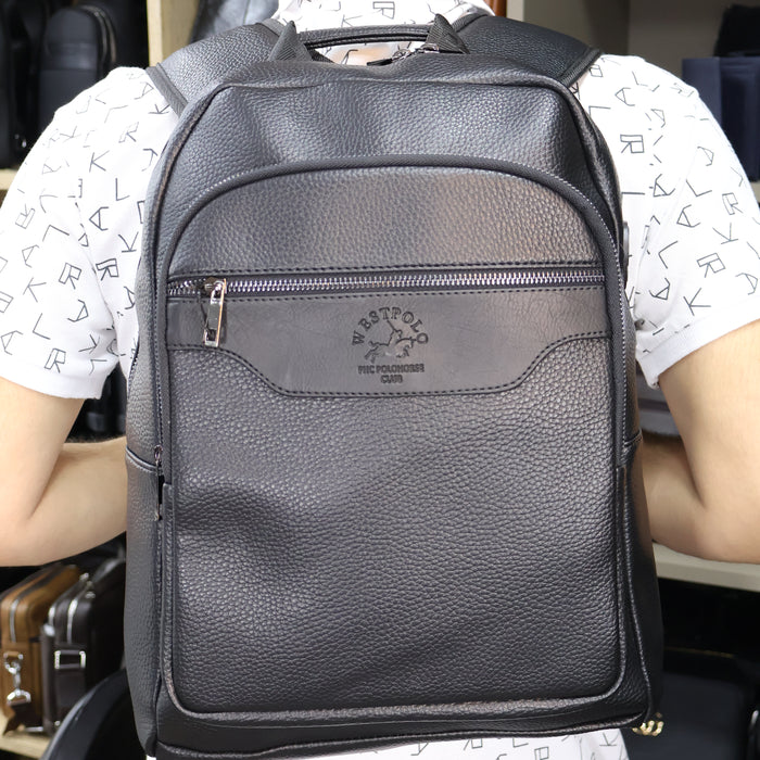 Original West Polo Leather Backpack