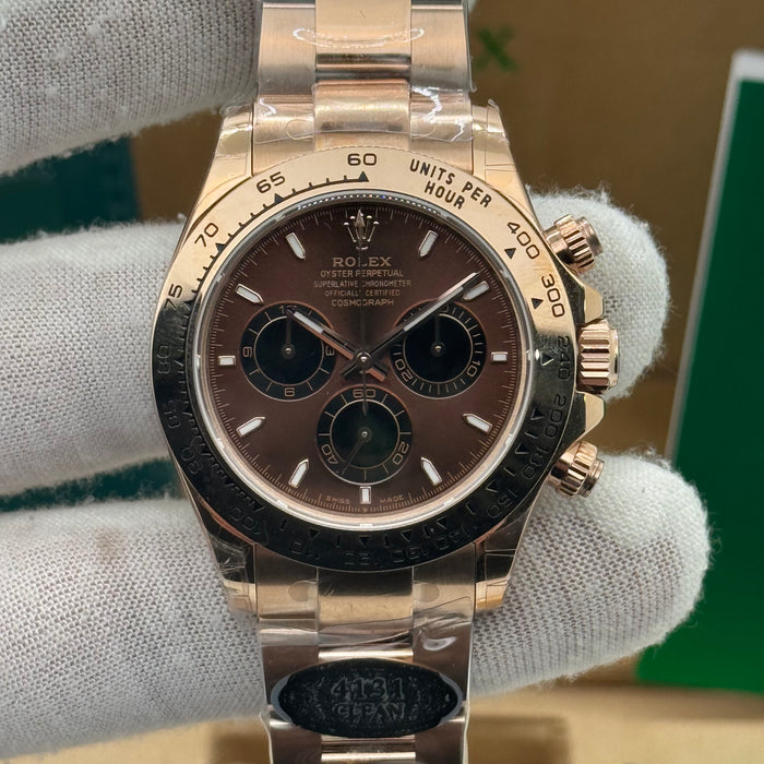 Rolex Daytona Luxury Chronograph Watch – Chocolate Dial – 2025 Edition - 7987LV66