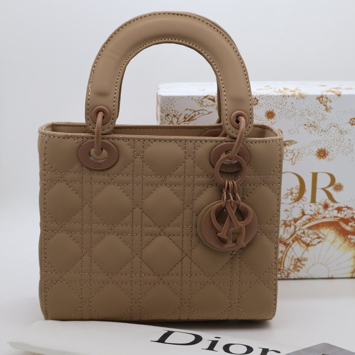 Christian Dior Lady Dior Small Bag – Matte Burgundy Cannage Calfskin