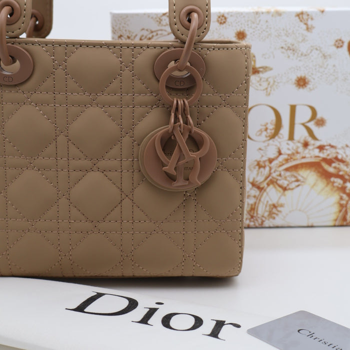 Christian Dior Lady Dior Small Bag – Matte Burgundy Cannage Calfskin