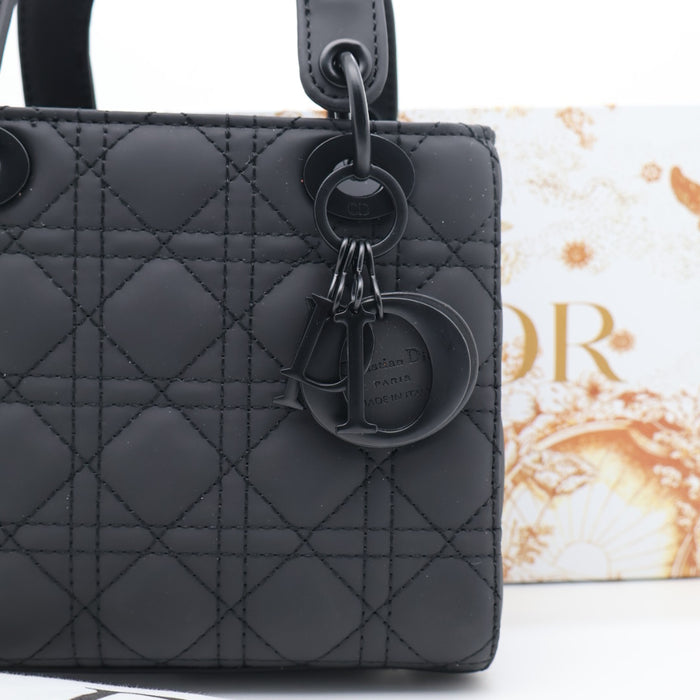 Christian Dior Lady Dior Small Bag – Matte Burgundy Cannage Calfskin